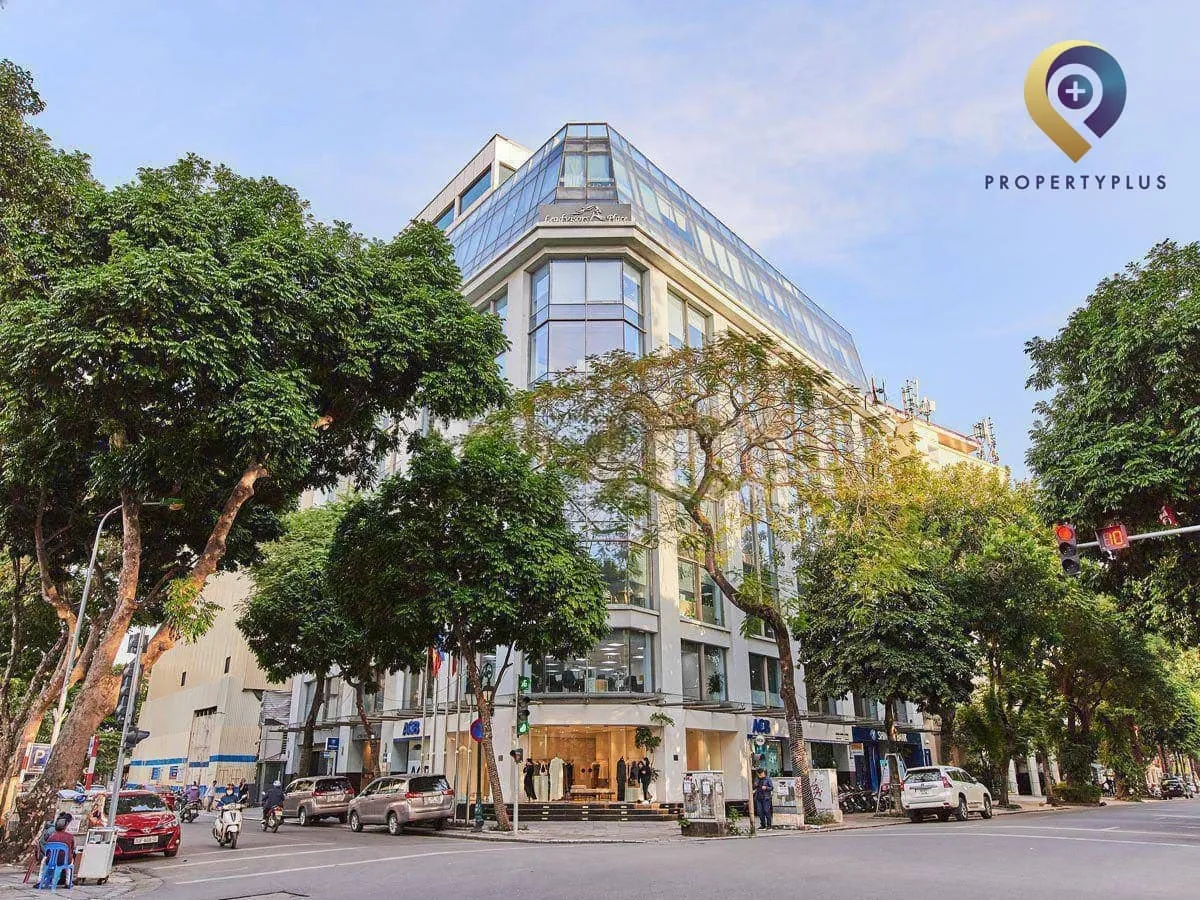 Toàn cảnh tòa nhà Leadvisors Place tại quận Hoàn Kiếm